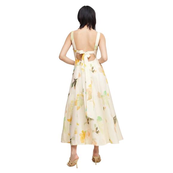 NEW ACLER tate midi dress in botanic impression - Picture 3 of 4